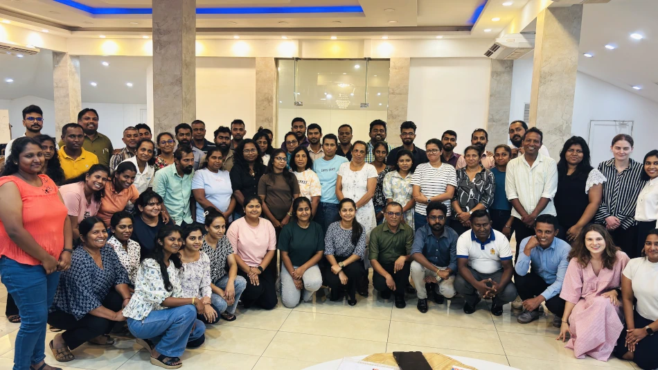 Participants at the BRIGHT enumerator training.